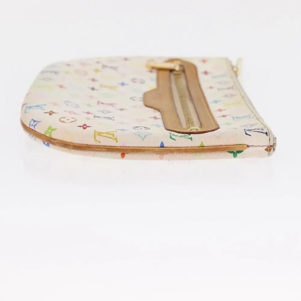 Louis Vuitton Monogram Multicolor Pochette GM Pouch White